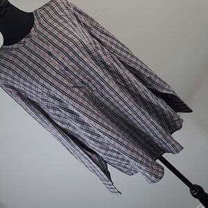 Old navy XL plaid tunic top